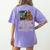 Weird Teachers Build Character Van Bigfoot Art Women's Comfort Colors T-Shirt Back Print Violet Weird Teachers Build Character Van Bigfoot Art Women's Comfort Colors T-Shirt Back Print Violet