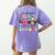 Welcome Back To School 2024 Teachers Students First Day Women's Comfort Colors T-Shirt Back Print Violet Welcome Back To School 2024 Teachers Students First Day Women's Comfort Colors T-Shirt Back Print Violet