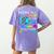 We'Re All Different But We Swim Together Elementary Teacher Women's Comfort Colors T-Shirt Back Print Violet We'Re All Different But We Swim Together Elementary Teacher Women's Comfort Colors T-Shirt Back Print Violet