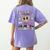 You Make The Whole Class Shimmer Teacher Era Back To School Women's Comfort Colors T-Shirt Back Print Violet
