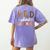 Wild About Learning Back To School First Day Teacher Student Women's Comfort Colors T-Shirt Back Print Violet Wild About Learning Back To School First Day Teacher Student Women's Comfort Colors T-Shirt Back Print Violet