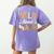 Wild About Math Cute Teacher Student Math Club Women's Comfort Colors T-Shirt Back Print Violet Wild About Math Cute Teacher Student Math Club Women's Comfort Colors T-Shirt Back Print Violet