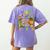 Wild About Teaching Safari Jungle School Teacher Women's Comfort Colors T-Shirt Back Print Violet Wild About Teaching Safari Jungle School Teacher Women's Comfort Colors T-Shirt Back Print Violet