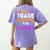 Will Trade Students For Candy Cute Halloween Costume Teacher For Men Women Kids Women's Comfort Colors T-Shirt Back Print Violet