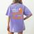 Will Trade Students For Candy Halloween Costume Teacher Women's Comfort Colors T-Shirt Back Print Violet