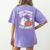 Will Trade Students For Candy Halloween Teacher Women's Comfort Colors T-Shirt Back Print Violet Will Trade Students For Candy Halloween Teacher Women's Comfort Colors T-Shirt Back Print Violet