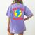 Wonder Teacher Teacher Halloween Tshirt Women's Comfort Colors T-Shirt Back Print Violet Wonder Teacher Teacher Halloween Tshirt Women's Comfort Colors T-Shirt Back Print Violet