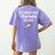 Wood Shop Teacher For Dad From Student Women's Comfort Colors T-Shirt Back Print Violet