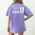 I Am Working For Christmas Break Special Education Teacher Women's Comfort Colors T-Shirt Back Print Violet