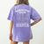 Working On My Quads Algebra Math Gym Teacher Women's Comfort Colors T-Shirt Back Print Violet Working On My Quads Algebra Math Gym Teacher Women's Comfort Colors T-Shirt Back Print Violet