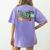 Y'All Gonna LEARN Today Back To School Teacher Appreciation Women's Comfort Colors T-Shirt Back Print Violet Y'All Gonna LEARN Today Back To School Teacher Appreciation Women's Comfort Colors T-Shirt Back Print Violet