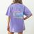 Y'All Gonna Learn Today Back To School Teacher Kids Women's Comfort Colors T-Shirt Back Print Violet Y'All Gonna Learn Today Back To School Teacher Kids Women's Comfort Colors T-Shirt Back Print Violet