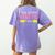 Y'All Gonna Write Today Writing Teacher English Teacher Joke Women's Comfort Colors T-Shirt Back Print Violet