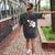 Boston Terrier Bostie Dog Kids Boys Girls Women's Comfort Colors T-Shirt Back Print Pepper