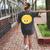 Cute Good Egg Teacher Halloween Costume Group The Big Cheese Women's Comfort Colors T-Shirt Back Print Pepper