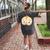 Good Egg Teacher Halloween Costume Group The Cool Bean Women's Comfort Colors T-Shirt Back Print Pepper
