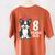 8 Years Old Birthday Boston Terrier Dog Lover 8th Party Kid Women's Comfort Colors T-Shirt Back Print Yam