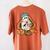 Art Teacher Painting Brushes Retro Pumpkin Ghost Artist Women's Comfort Colors T-Shirt Back Print Yam
