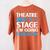 Theater Teacher Drama Teacher Theater Nerd Actor Men Women Kids Women's Comfort Colors T-Shirt Back Print Yam