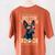 Boston Terrier Dad Boston Bull Bostie Dog Women's Comfort Colors T-Shirt Back Print Yam