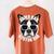 Boston Terrier Dad Father’s Day Dog Dad Men’s Women's Comfort Colors T-Shirt Back Print Yam