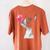 Boston Terrier Dog Blowing Chewing Bubble Gum Pink Women's Comfort Colors T-Shirt Back Print Yam