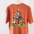 Boston Terrier Dog Christmas Tree Lights Xmas Pajama For Men Women Kids Women's Comfort Colors T-Shirt Back Print Yam
