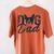 Boston Terrier Dog Dad Women's Comfort Colors T-Shirt Back Print Yam