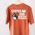 Boston Terrier Lover Coffee And Boston Terriers Women's Comfort Colors T-Shirt Back Print Yam