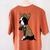 Boston Terrier Lover I Love Mom Tattoo Leopard Women's Comfort Colors T-Shirt Back Print Yam