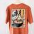 Boston Terrier Ramen Noodles Japanese Art Retro Ocean Waves Women's Comfort Colors T-Shirt Back Print Yam
