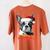 Boston Terrier Santa Claus Hat Merry Christmas Dog X-Mas Women's Comfort Colors T-Shirt Back Print Yam