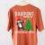 Boston Terrier Santa Hat Dabbing Around The Christmas Tree Women's Comfort Colors T-Shirt Back Print Yam