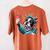 Boston Terrier Selfie Statue Of Liberty 4th Of July American Women's Comfort Colors T-Shirt Back Print Yam