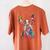 Boston Terrier Splash Women's Comfort Colors T-Shirt Back Print Yam