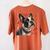 Boston Terrier Is My Valentine Cute Pet Dog Owner Valentine Women's Comfort Colors T-Shirt Back Print Yam