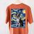 Boston Terrier Van Gogh Starry Night Women's Comfort Colors T-Shirt Back Print Yam
