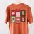 Christmas Teacher Stamps Women's Comfort Colors T-Shirt Back Print Yam