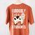 Cow Teacher Lover Women's Comfort Colors T-Shirt Back Print Yam