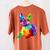 Dog Lover Boston Terrier Dog Colorful Boston Terrier Men Women Kids Women's Comfort Colors T-Shirt Back Print Yam