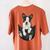 Dog Lovers Boston Terrier In Pocket Dog Face For Men Women Kids Women's Comfort Colors T-Shirt Back Print Yam