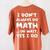 I Don't Always Do Math Math Teacher Back To School Women's Comfort Colors T-Shirt Back Print Yam I Don't Always Do Math Math Teacher Back To School Women's Comfort Colors T-Shirt Back Print Yam