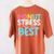 Donut Stress Just Do Your Best Teachers Testing Day For Men Women Girls Kids Women's Comfort Colors T-Shirt Back Print Yam Donut Stress Just Do Your Best Teachers Testing Day For Men Women Girls Kids Women's Comfort Colors T-Shirt Back Print Yam