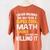 I Never Dreamed One Day I'd Be A Cool Math Teacher Women's Comfort Colors T-Shirt Back Print Yam