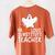 Faboolous Substitute Teacher Halloween Costume Women's Comfort Colors T-Shirt Back Print Yam