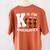 Fall Kindergarten Teacher K Is For Buffalo Plaid Pumpkin Women's Comfort Colors T-Shirt Back Print Yam Fall Kindergarten Teacher K Is For Buffalo Plaid Pumpkin Women's Comfort Colors T-Shirt Back Print Yam