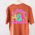 Are You Fall-O-Ween Directions Teacher Ghost Halloween Women's Comfort Colors T-Shirt Back Print Yam