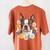 Floral Boston Terrier Women's Comfort Colors T-Shirt Back Print Yam