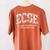 Floral ECSE Early Childhood Special Education SPED Teacher Women's Comfort Colors T-Shirt Back Print Yam