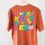 Groovy In My Middle School Era Back To School Teacher Women's Comfort Colors T-Shirt Back Print Yam